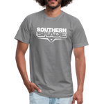 Southern Shade Band T-shirt White Logo - slate