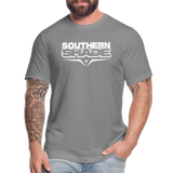 Southern Shade Band T-shirt White Logo - slate