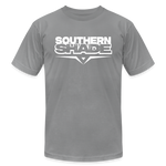 Southern Shade Band T-shirt White Logo - slate