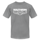 Southern Shade Band T-shirt White Logo - slate