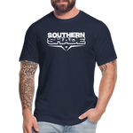 Southern Shade Band T-shirt White Logo - navy