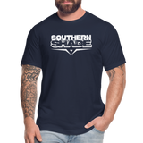 Southern Shade Band T-shirt White Logo - navy