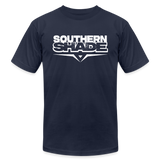 Southern Shade Band T-shirt White Logo - navy