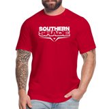 Southern Shade Band T-shirt White Logo - red