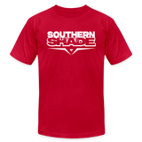 Southern Shade Band T-shirt White Logo - red