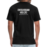 Mens Black Tees Brand Shirt - black