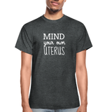 Mind Your Own Uterus - deep heather