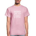 Mind Your Own Uterus - light pink