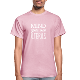 Mind Your Own Uterus - light pink